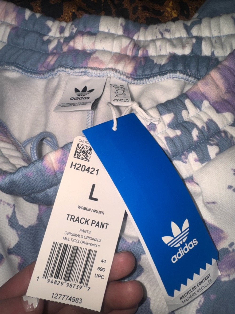 Brand New Women’s Adidas Floral Print Jogger Sweatpants